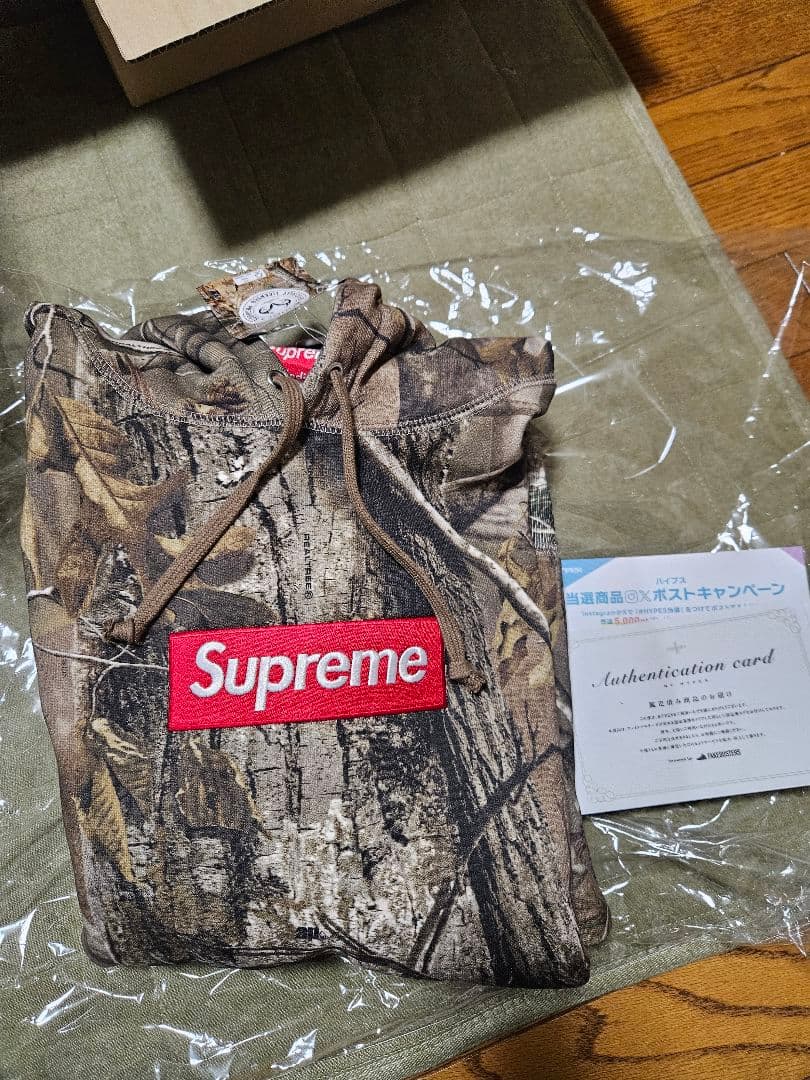Supreme パーカー リアルツリー Mサイズ 2025FW