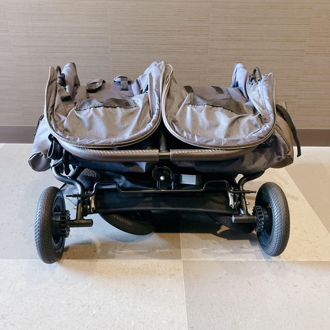 エアバギー ベビーカー ココダブル デニム ネイビー 双子 2人乗り