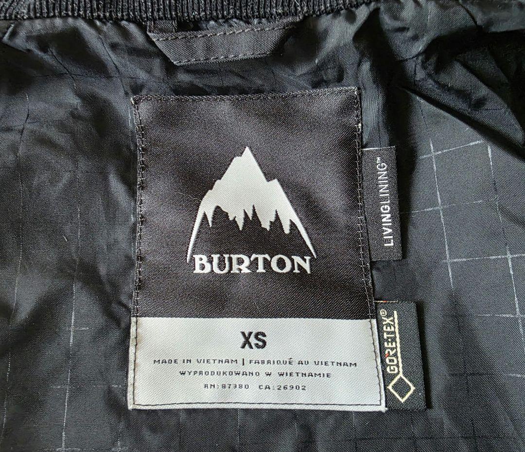 スノーボードウェア バートン BURTON　ゴアテックス ジャケットXS