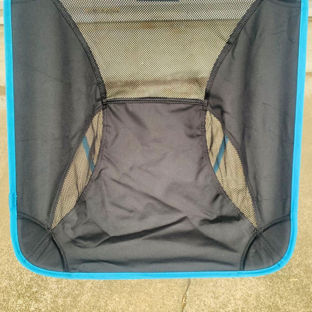 Helinox アウトドアチェア ブルー　ブラック