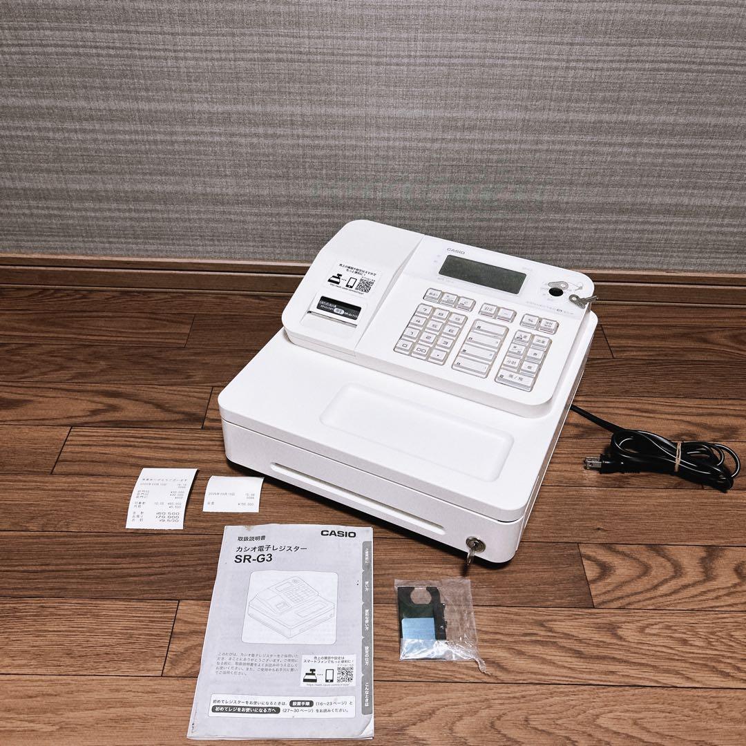 CASIO カシオ SR-G3 レジスター　Bluetooth スマホアプリ対応