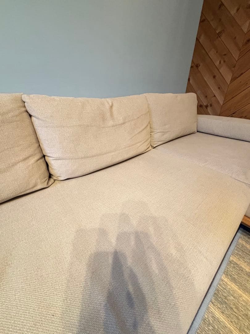 リセノ SIEVE rect unit sofa カウチセット ベージュ