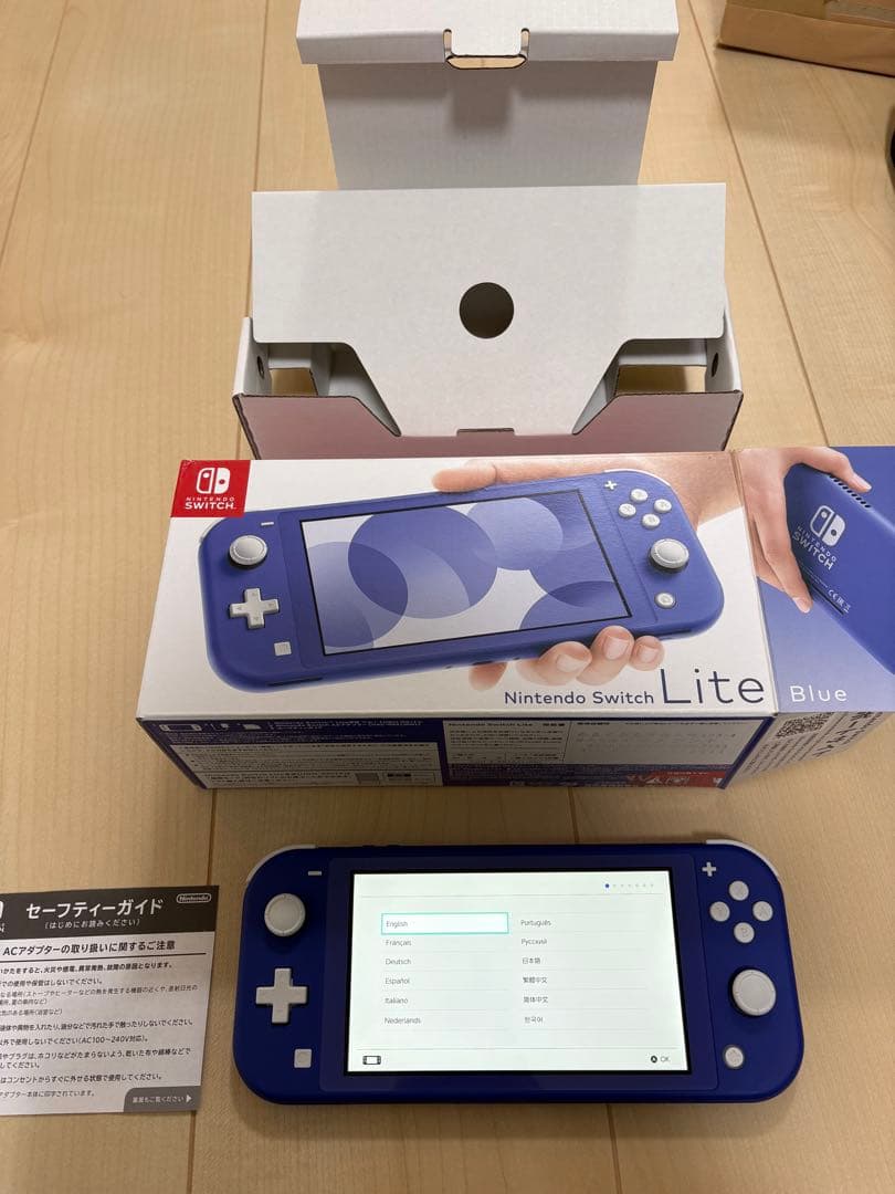 【美品】Nintendo Switch Lite ブルー 本体