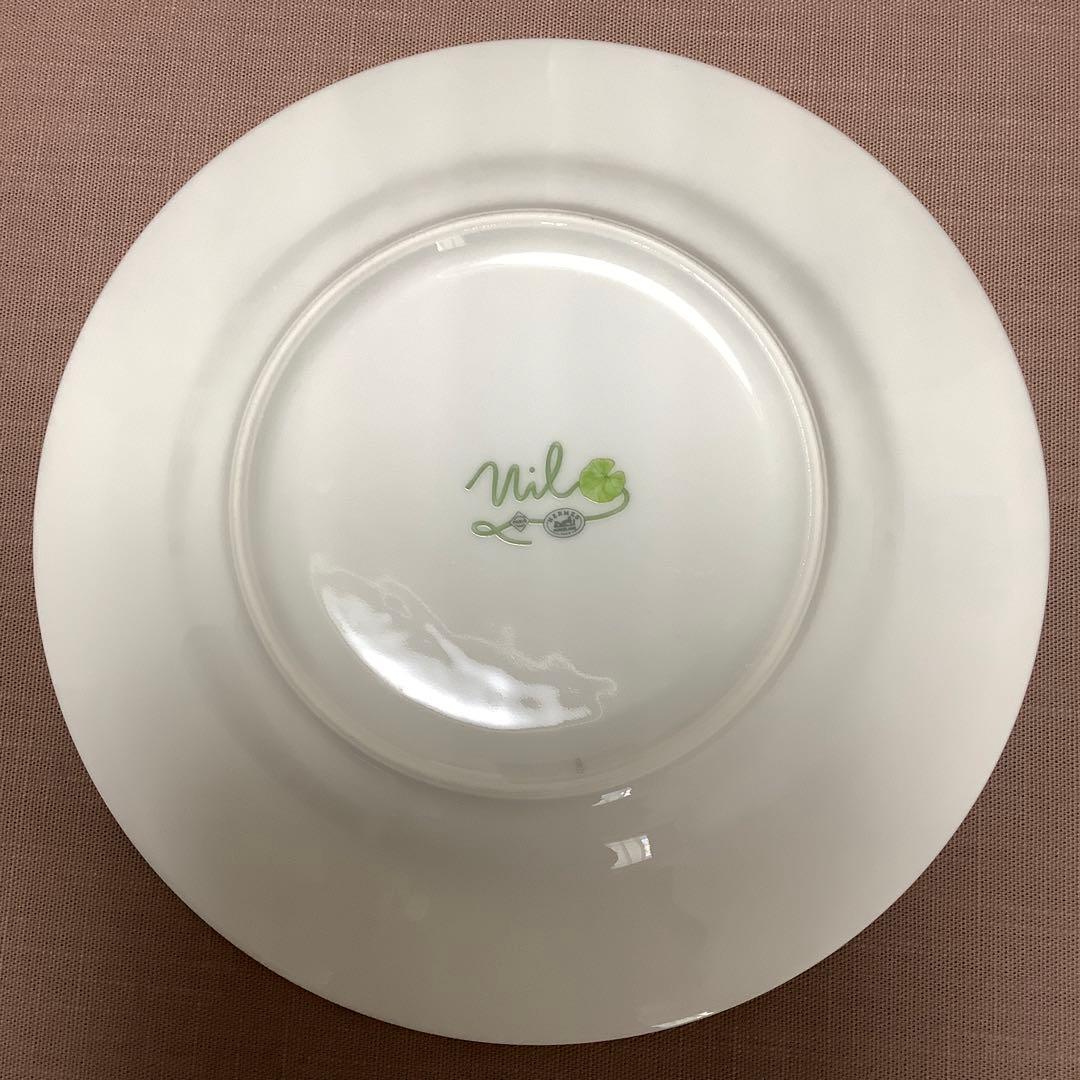 【最終価格】エルメス　HERMES ナイル　22.5cmプレート　２枚