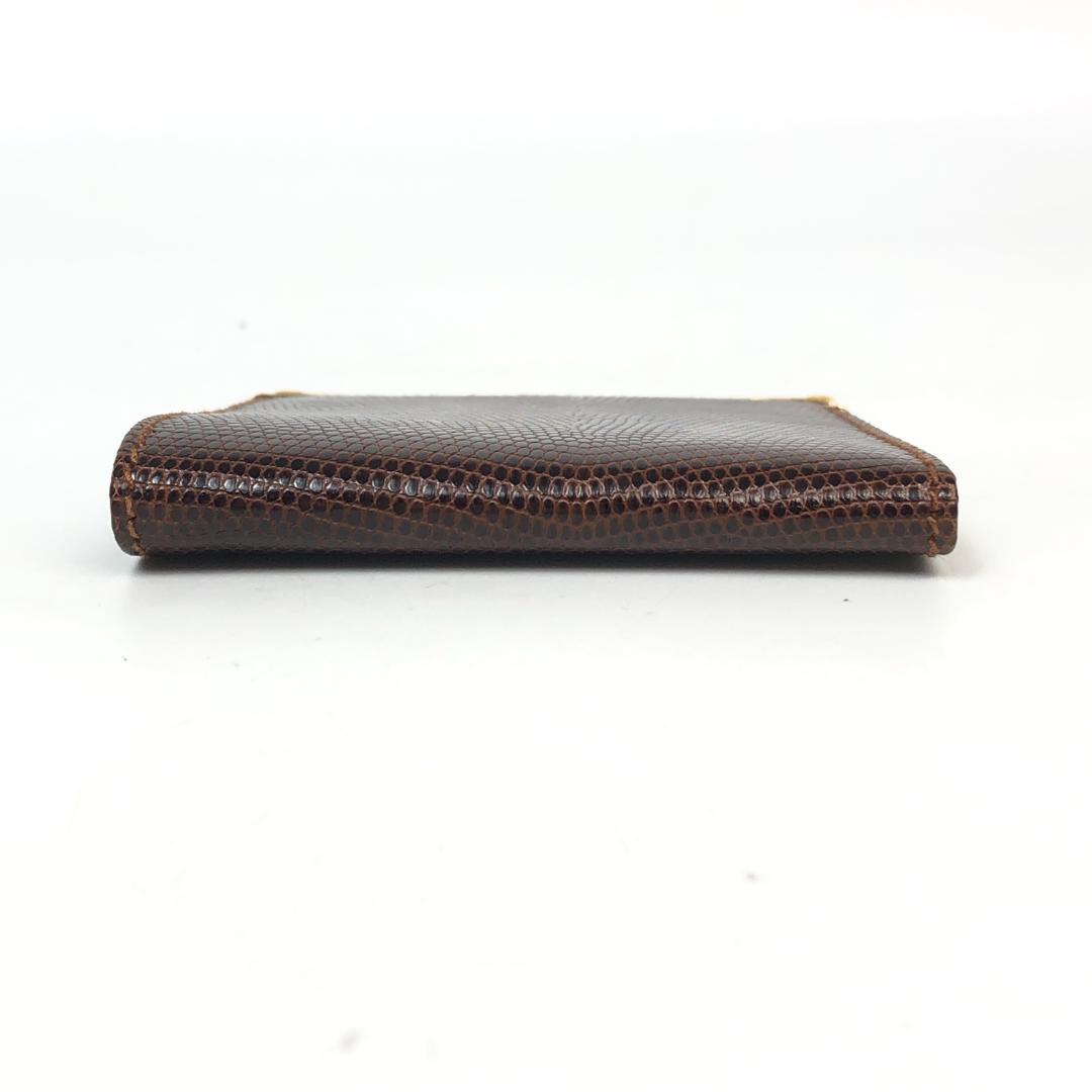 【未使用保管品】9F449 グッチ オールドグッチ 札入れ レザー ブラウン