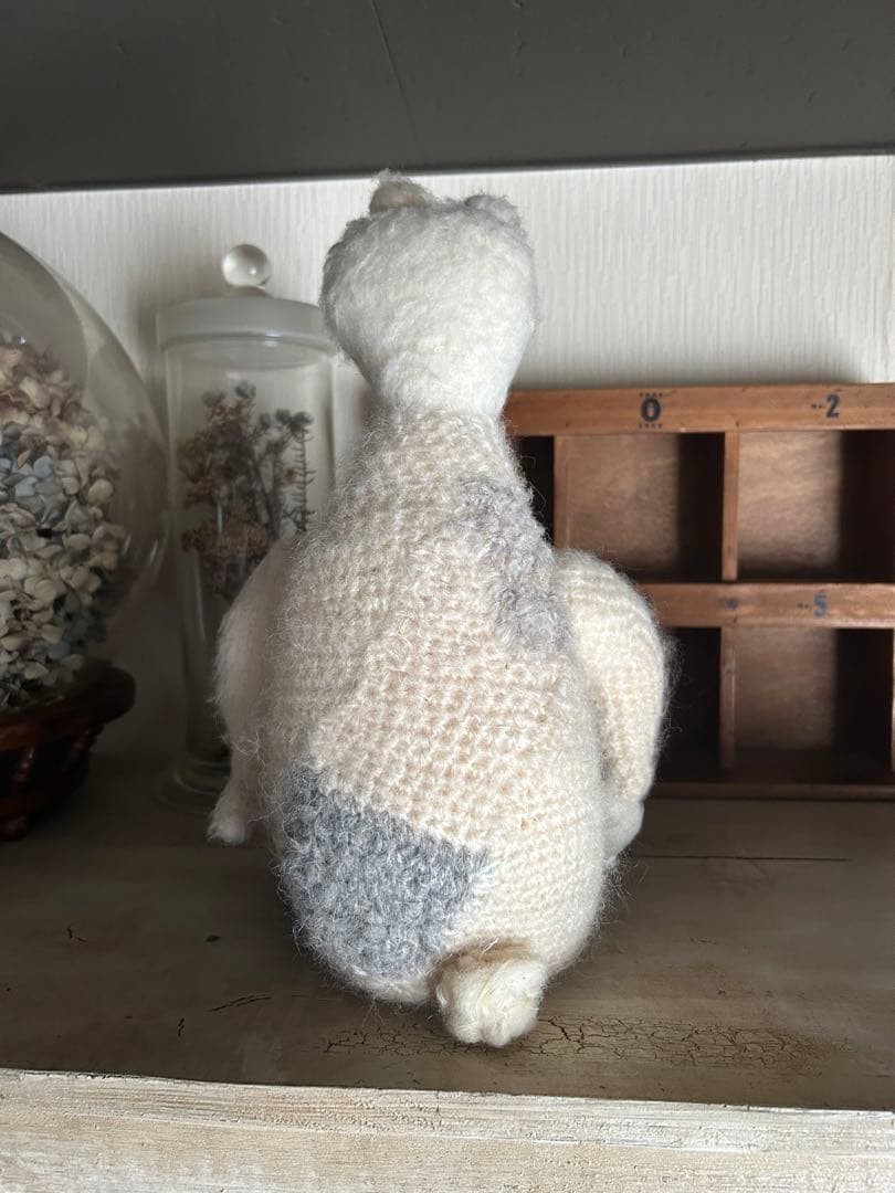 ハンドメイド　国内作家様　作品　ぬいぐるみ　テディベア　ドール　しろくま　白熊