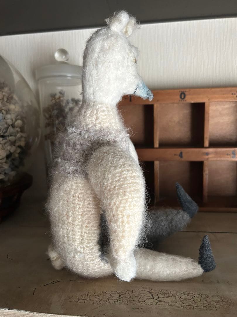 ハンドメイド　国内作家様　作品　ぬいぐるみ　テディベア　ドール　しろくま　白熊