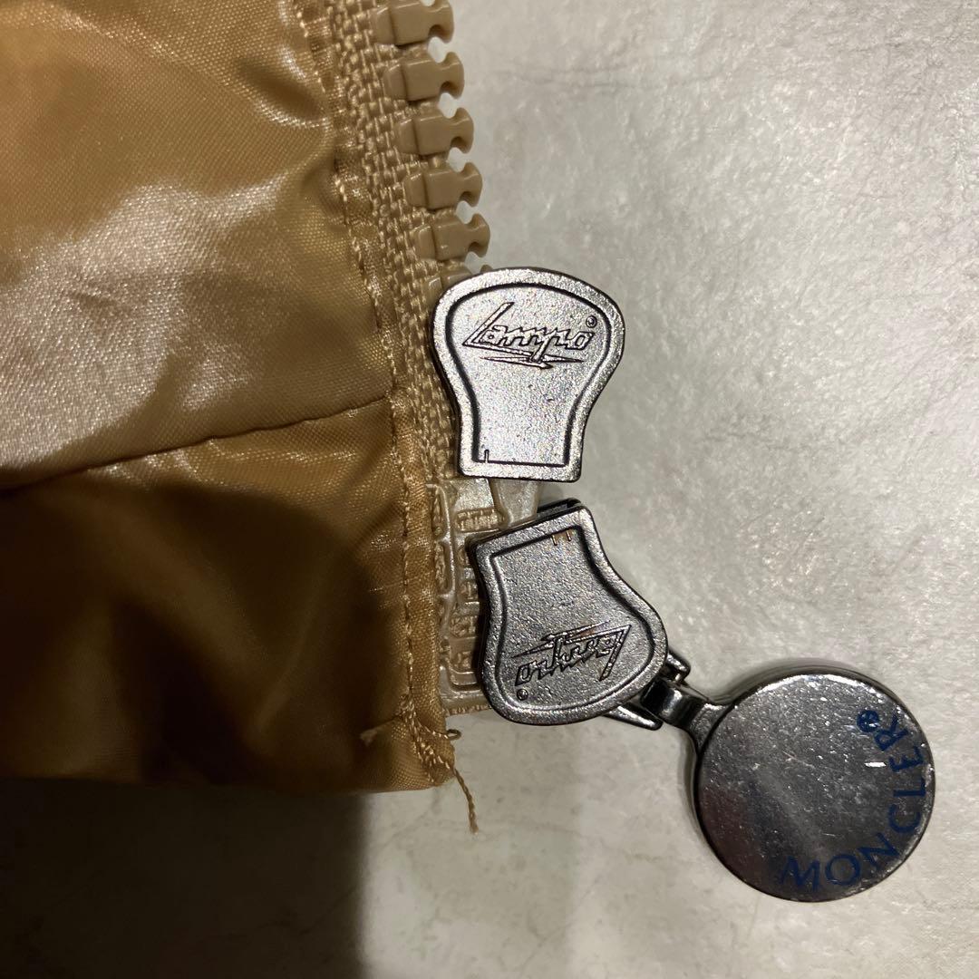 美品　MONCLER モンクレール ダウンベスト ガーニー GHANY ベージュ