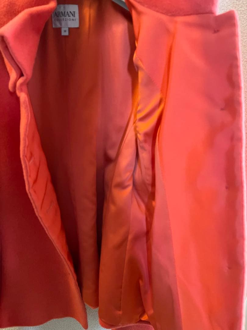 【美品】アルマーニ　コレツォーニ　コート　レディース38