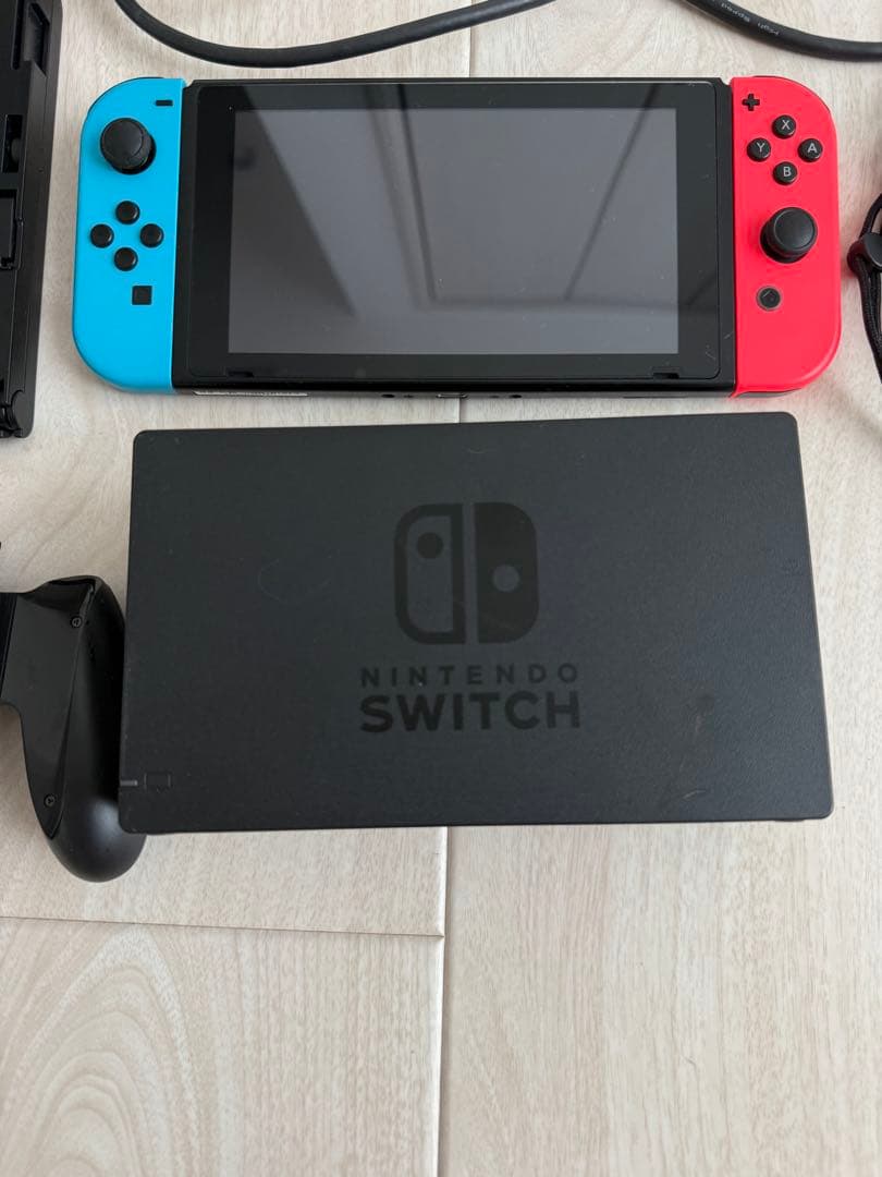 Nintendo Switch 青/赤 本体 + 付属品