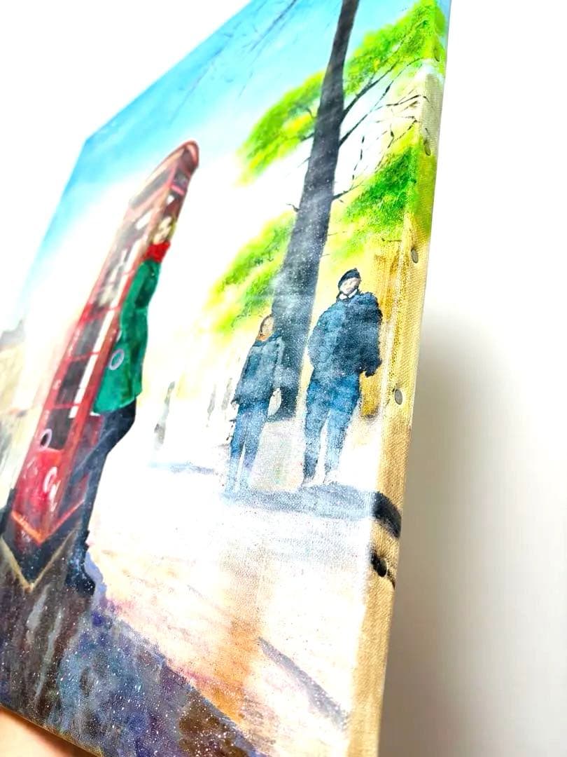 アクリル画 絵画 キャンバスF10号サイズ原画 額装無し 一点物