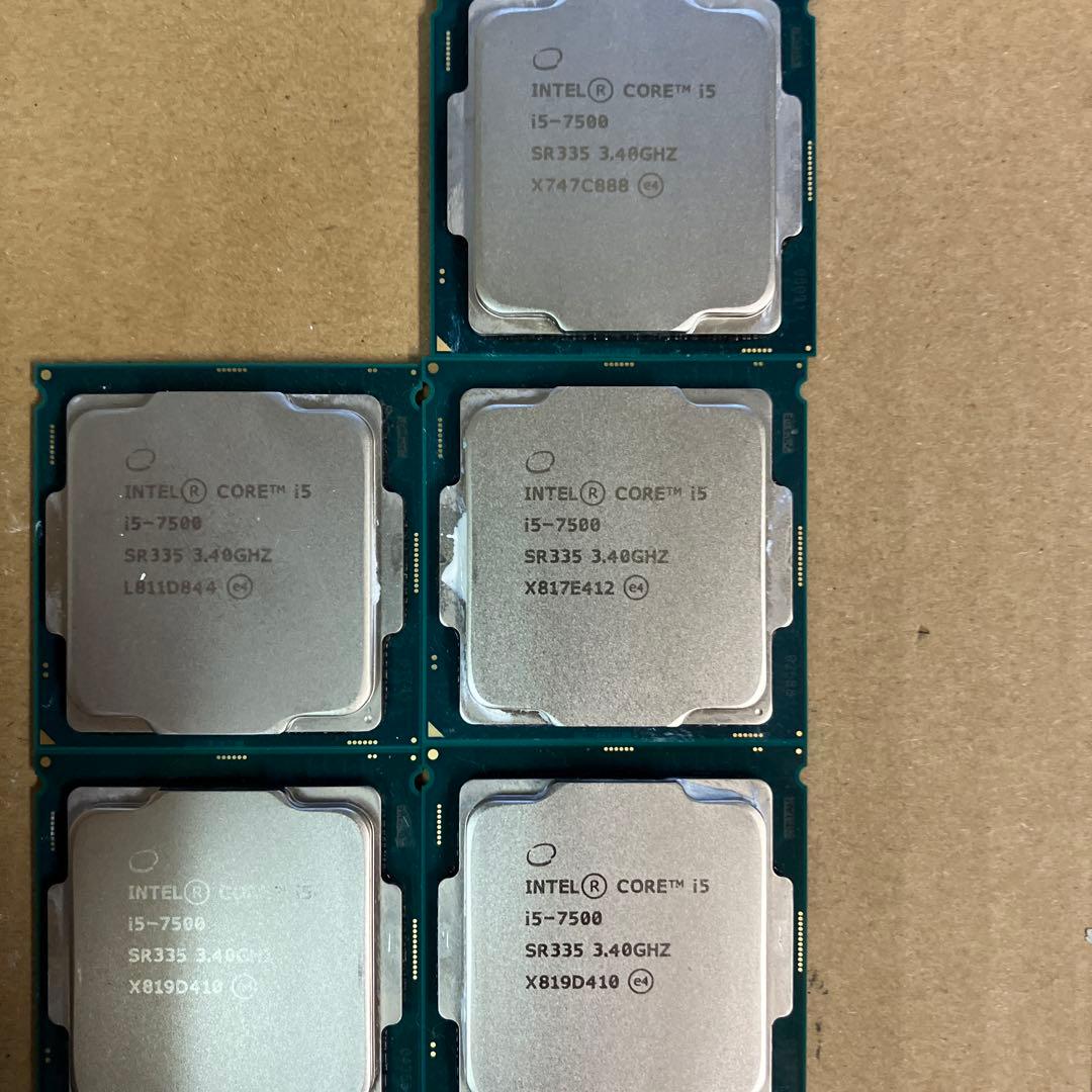 Intel Core i5 CPUセット　8枚