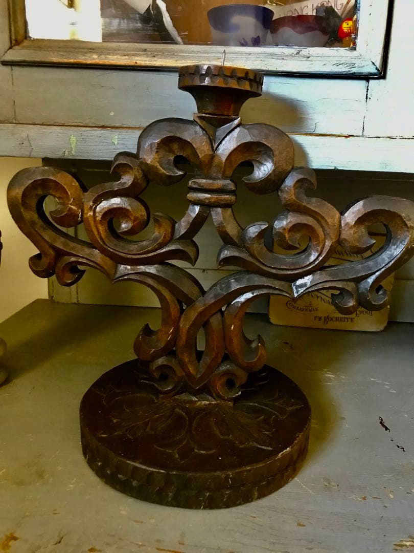 フランスアンティーク　燭台