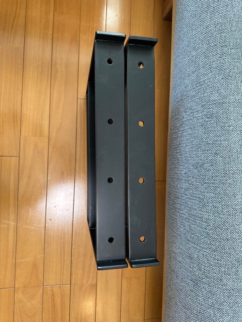 カナデモノ THE LEGS テレビボードBlack Steel