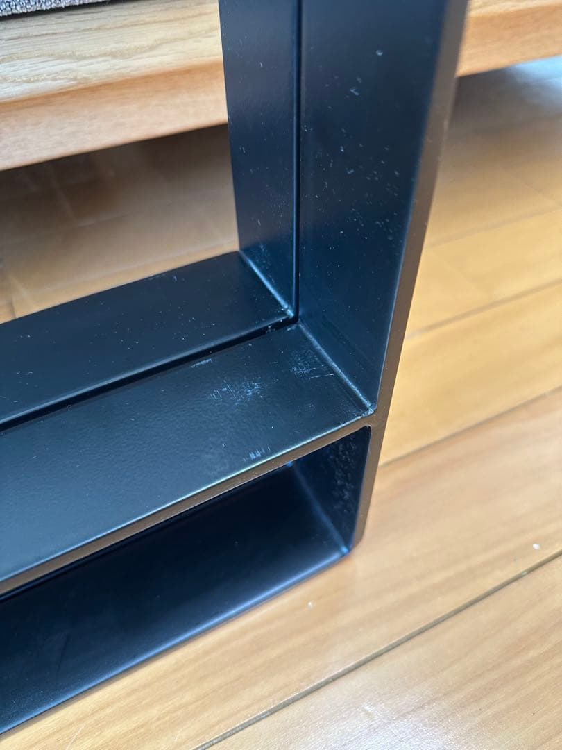 カナデモノ THE LEGS テレビボードBlack Steel