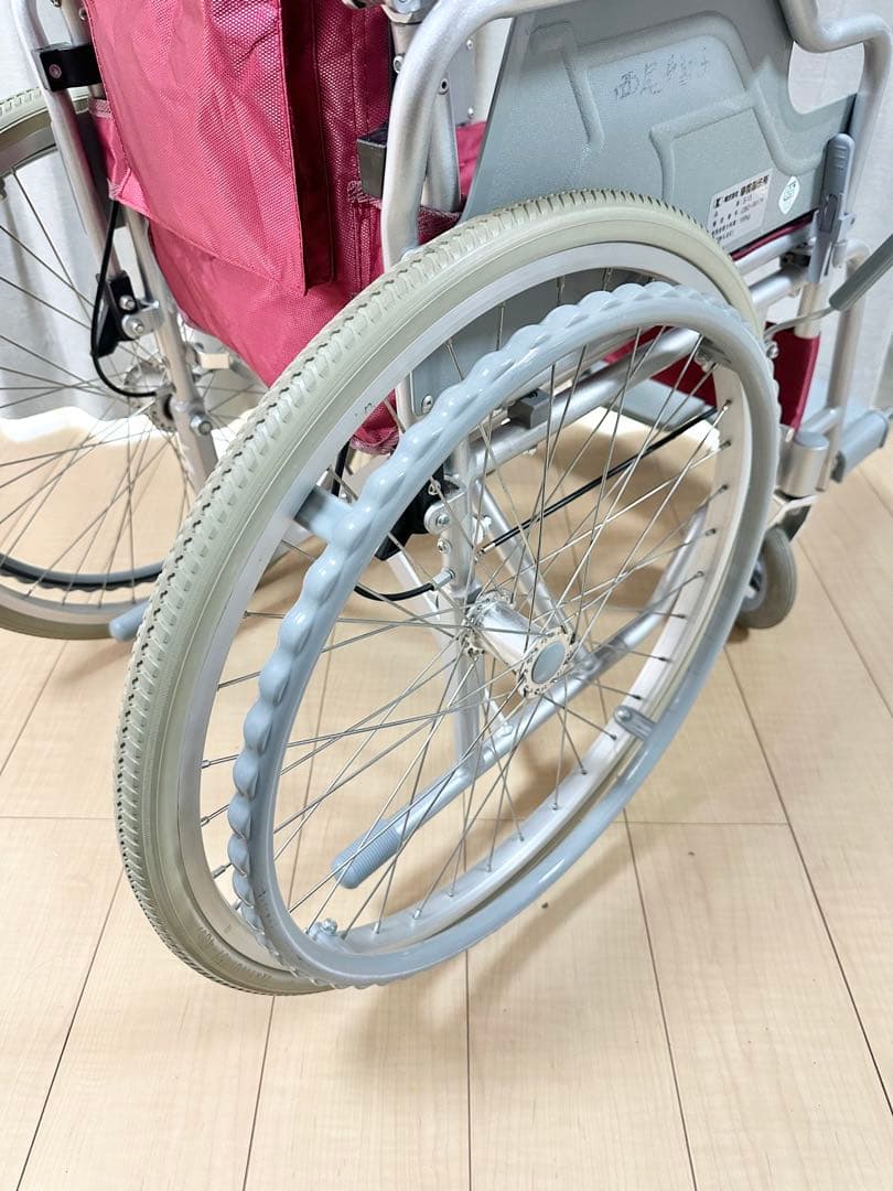 幸和製作所 Tacaof 自走 車椅子 S-15 ワインレッド