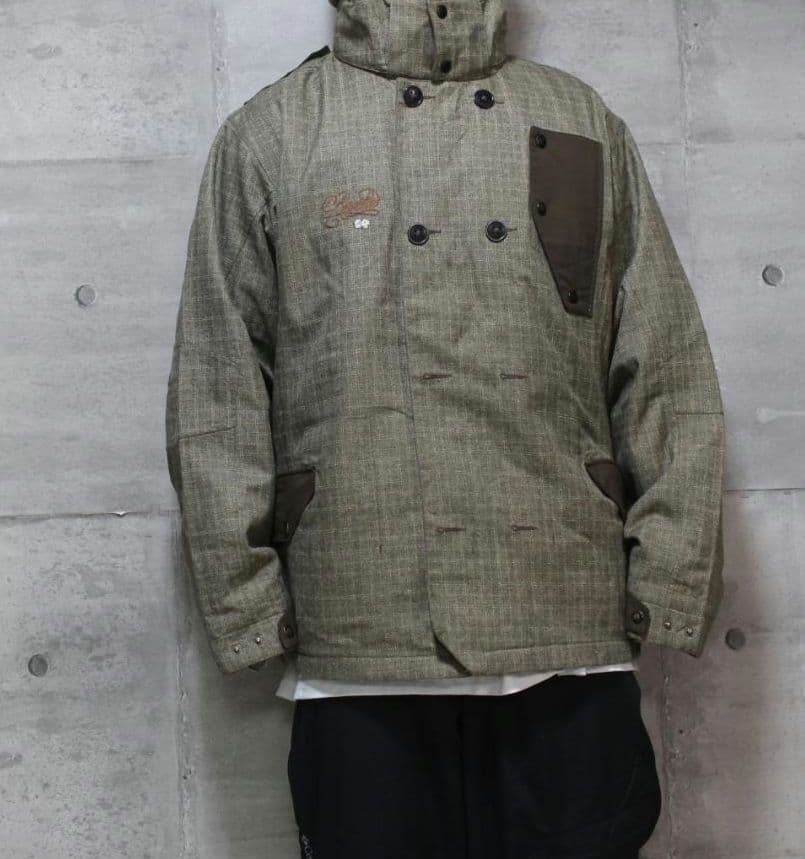 【美品 高撥水ツイル素材】RONIN【XL】BURTON スノージャケット