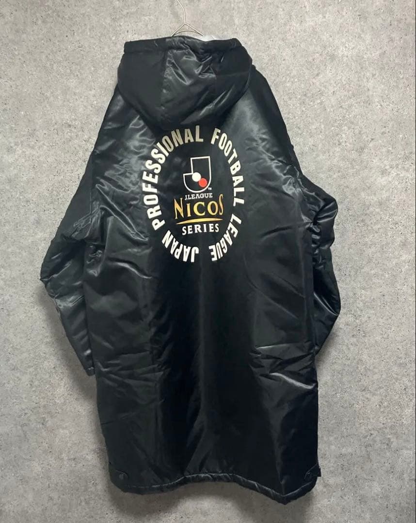 90s 激レア　非売品　Jリーグ　初期　NICOS シリーズ　ベンチコート　L