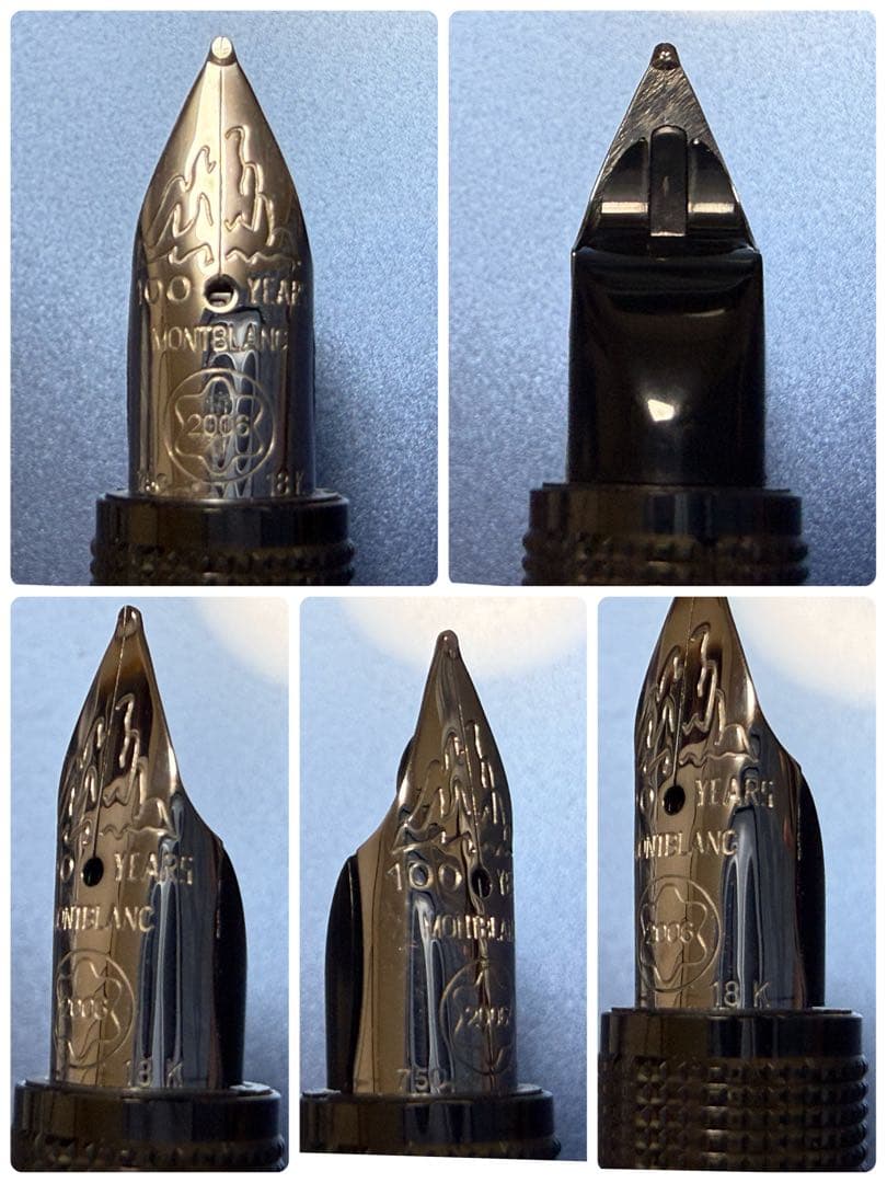 モンブラン　Mont Blanc 100周年　ダイヤモンド　万年筆