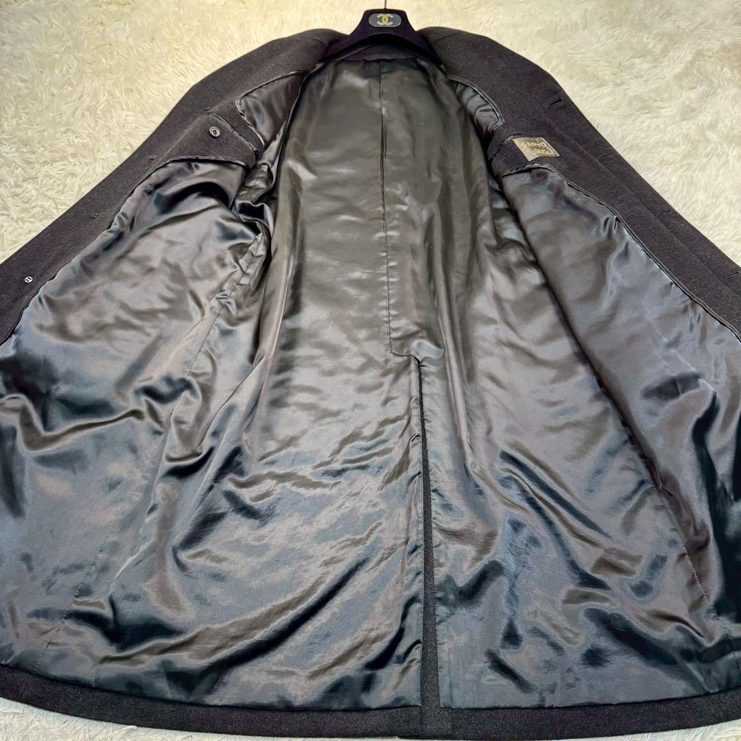 カシミヤ100%✨ SANYO サンヨー バルマカーンコート A7 XLサイズ