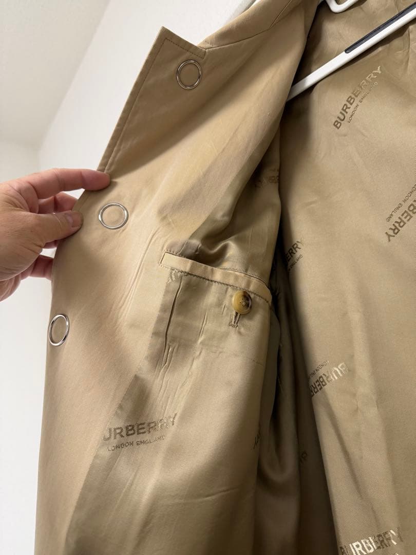 超レア！BURBERRY ベージュ コート リカルド・ティッシ バーバリー