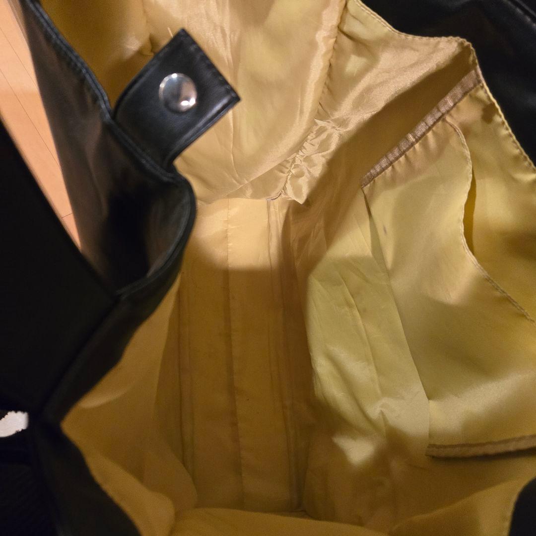 AMBERGLEAM　ビッグレザートートバッグ