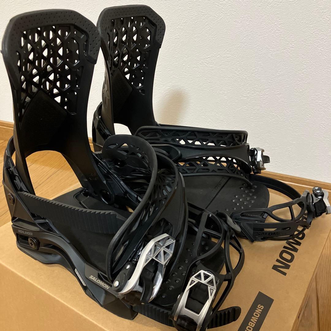 新品未使用 SALOMON HIGHLANDER 24-25モデル BKサイズM