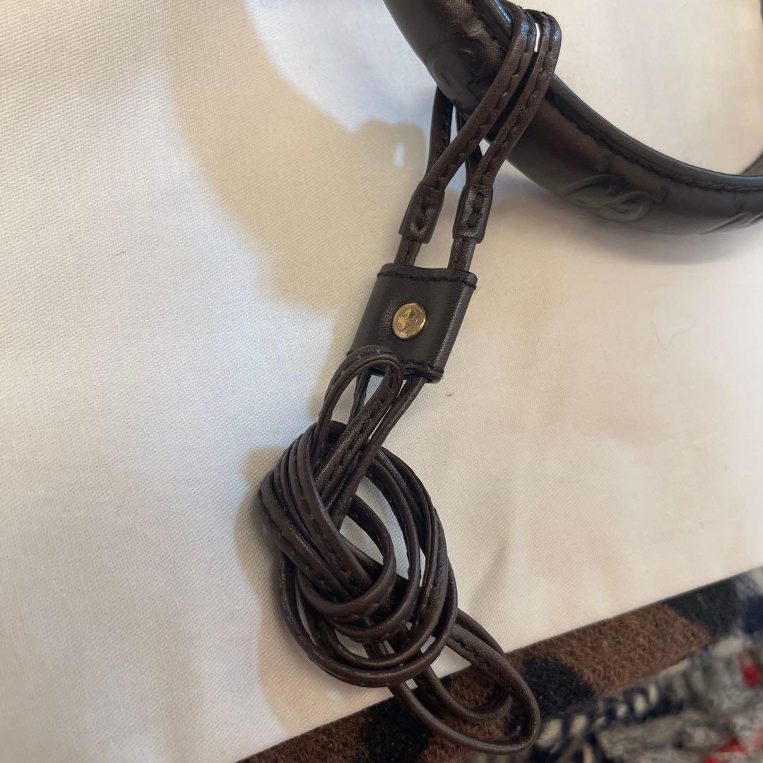 GUCCI グッチ イヤーマフ ファー モコモコ 紐つき 245929 レザー