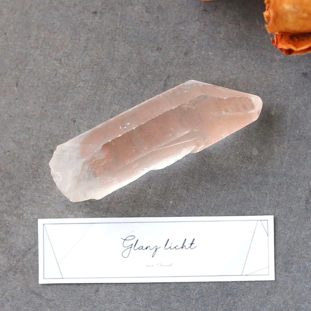 ピンクレムリアンシード クリスタル 水晶 鉱物 原石 希少 カブラル鉱山