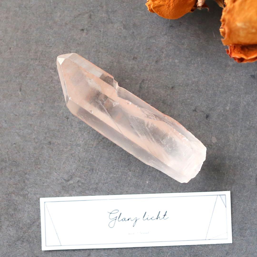ピンクレムリアンシード クリスタル 水晶 鉱物 原石 希少 カブラル鉱山