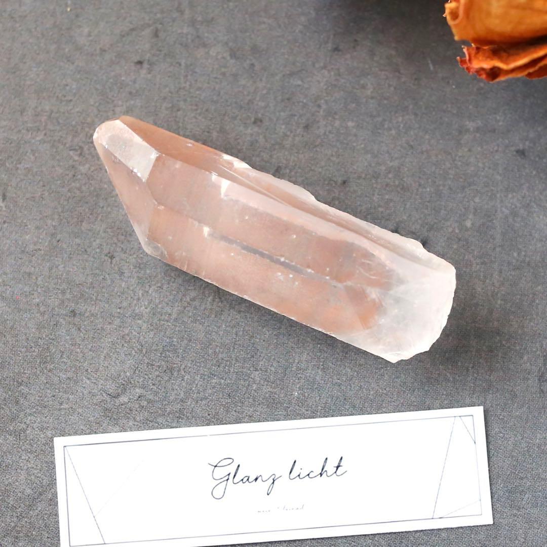 ピンクレムリアンシード クリスタル 水晶 鉱物 原石 希少 カブラル鉱山