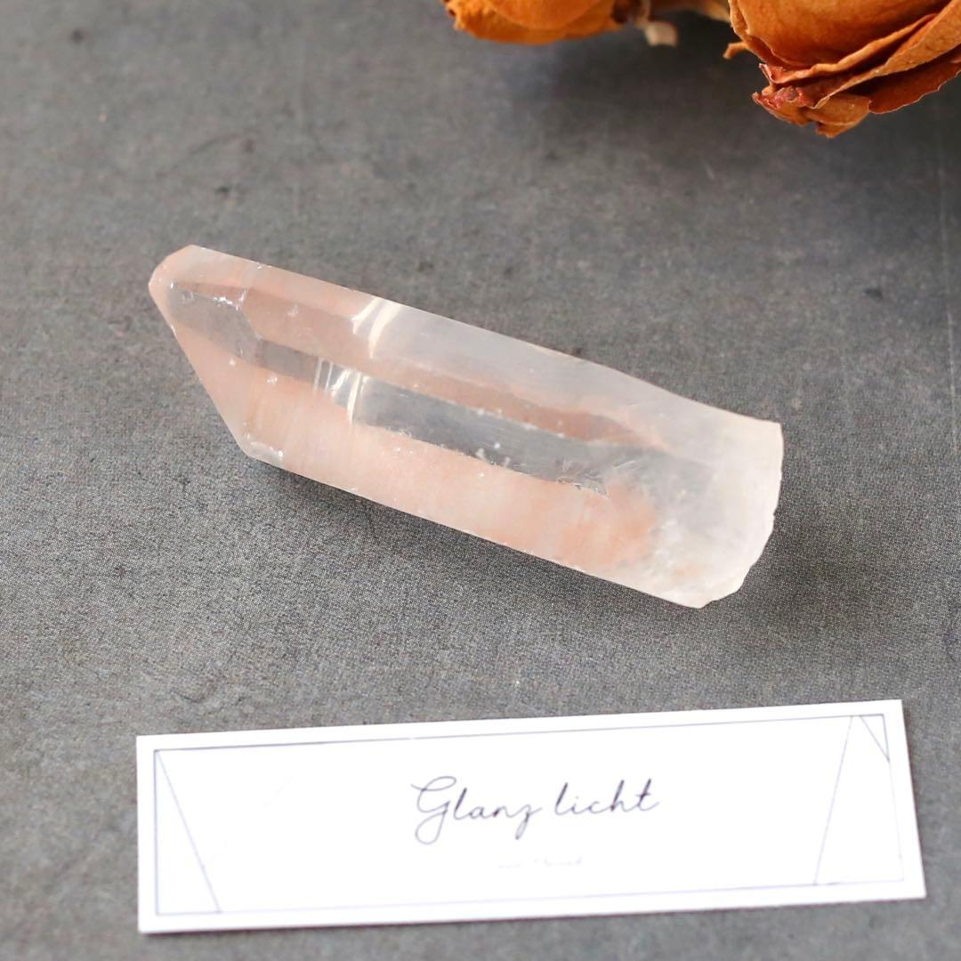ピンクレムリアンシード クリスタル 水晶 鉱物 原石 希少 カブラル鉱山