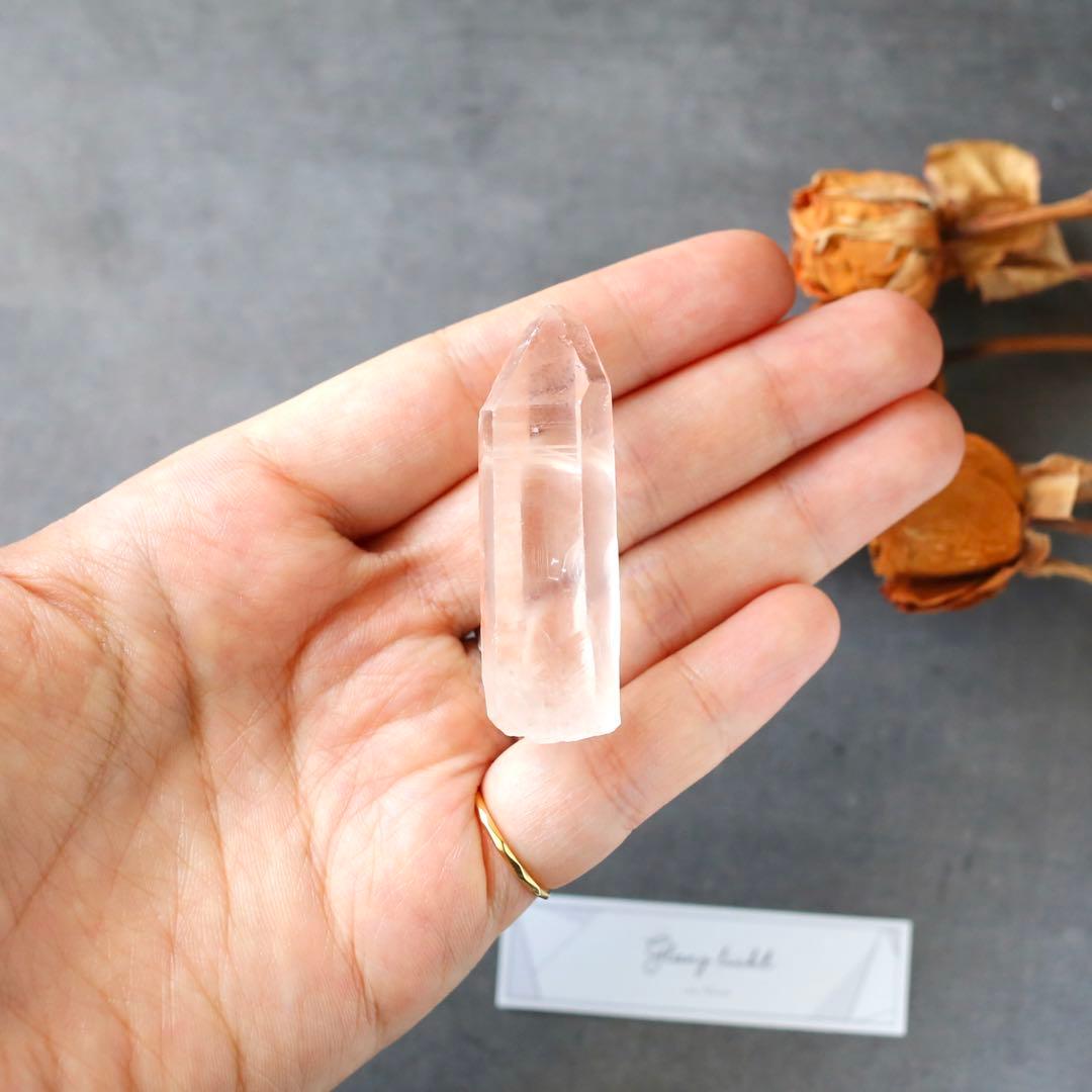 ピンクレムリアンシード クリスタル 水晶 鉱物 原石 希少 カブラル鉱山
