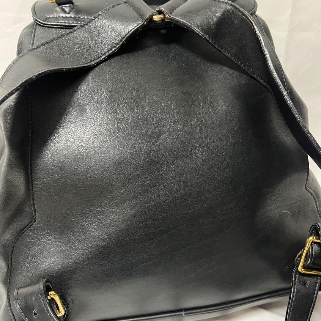 ✨極美品✨　GUCCI バンブー　リュック　バックパック　黒　ビンテージ