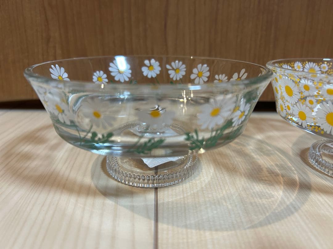 【新品】アデリアレトロ　脚付きデザート浅皿 5個セット