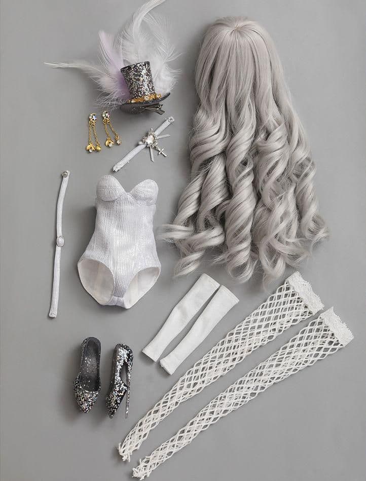 A03 bjd 1/4 ドール本体 Chloe　球体関節人形 ハンドメイド