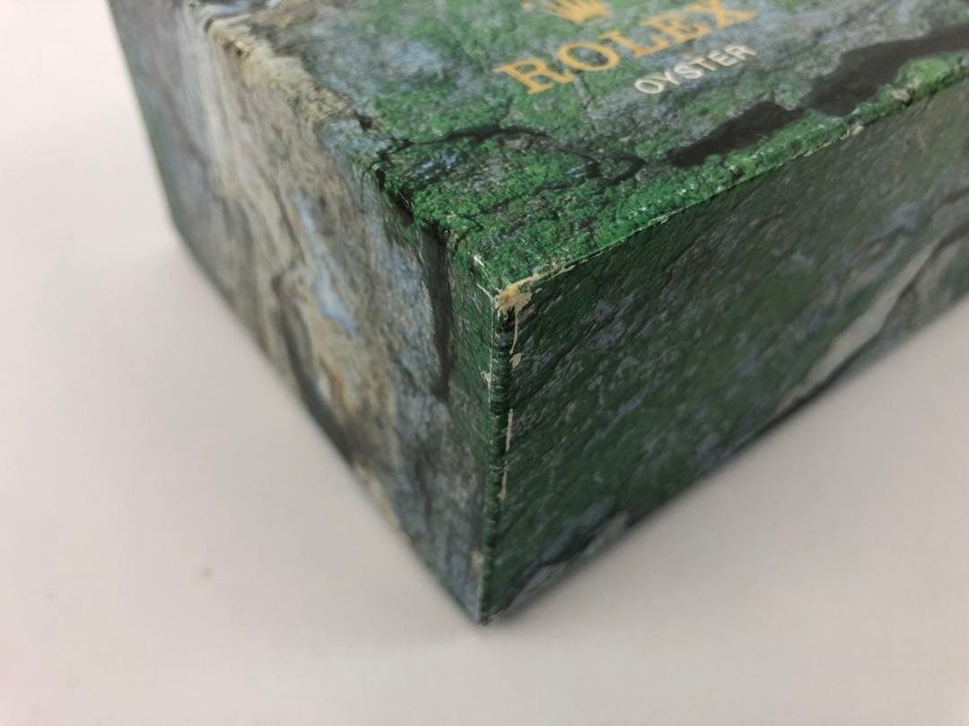 C*須様 ロレックス　空き箱　外箱　内箱　取説　小冊子　グリーン