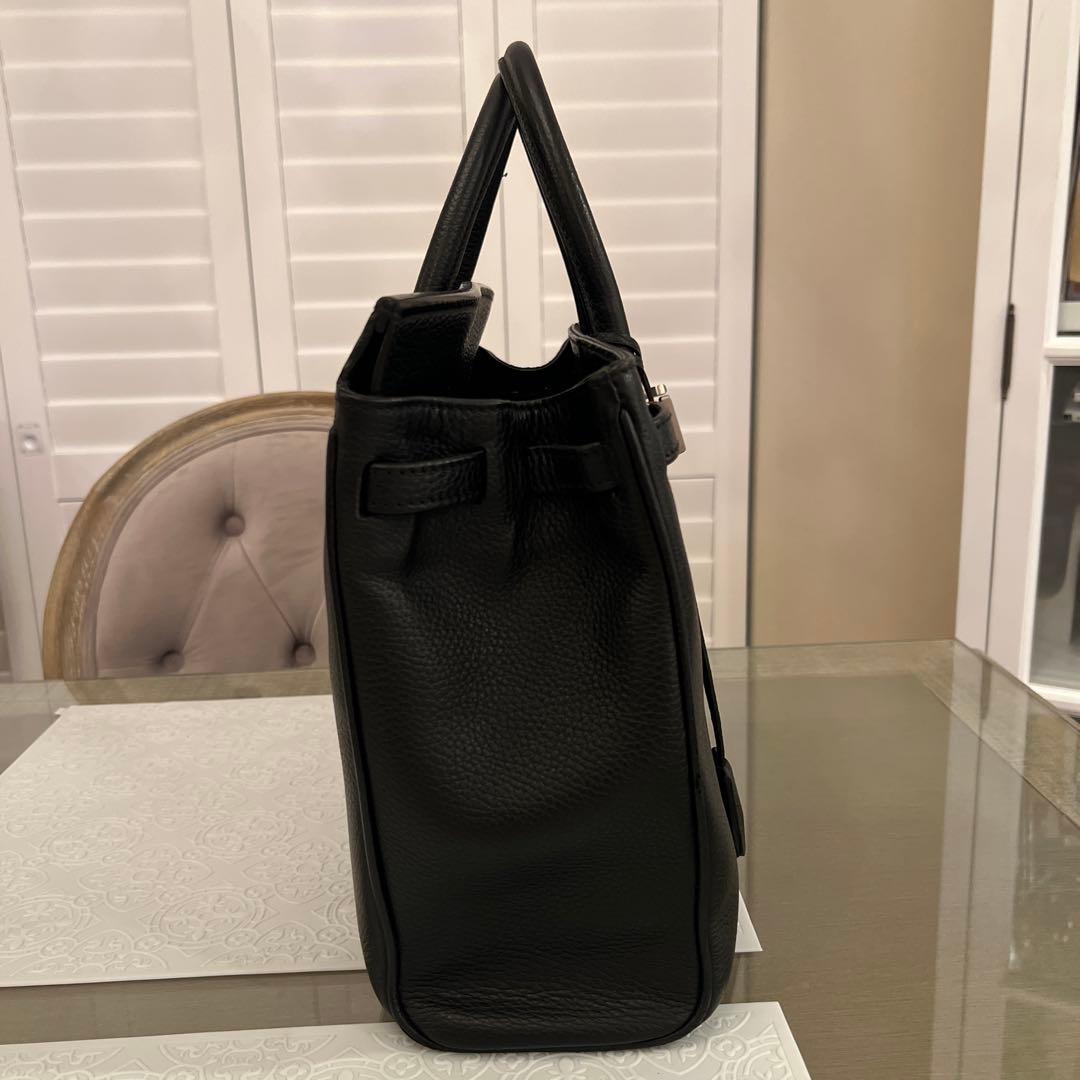 超美品　アルフレッドベレッタ ブラック　シルバー　40 バーキン　HERMES
