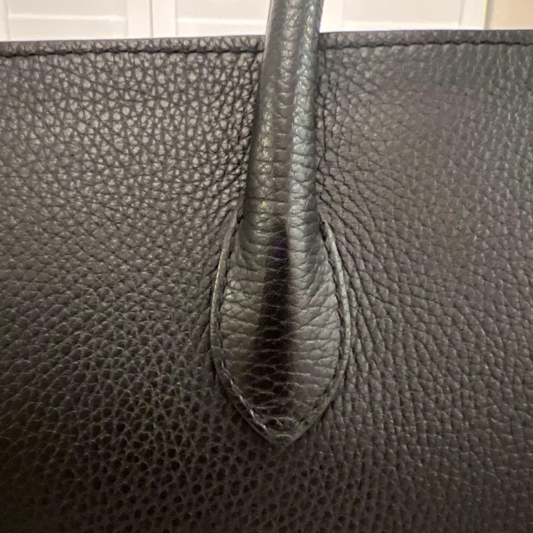 超美品　アルフレッドベレッタ ブラック　シルバー　40 バーキン　HERMES