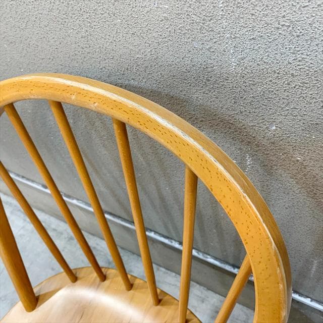 オールドキツツキ（飛騨産業家具）ウィンザー回転チェア④