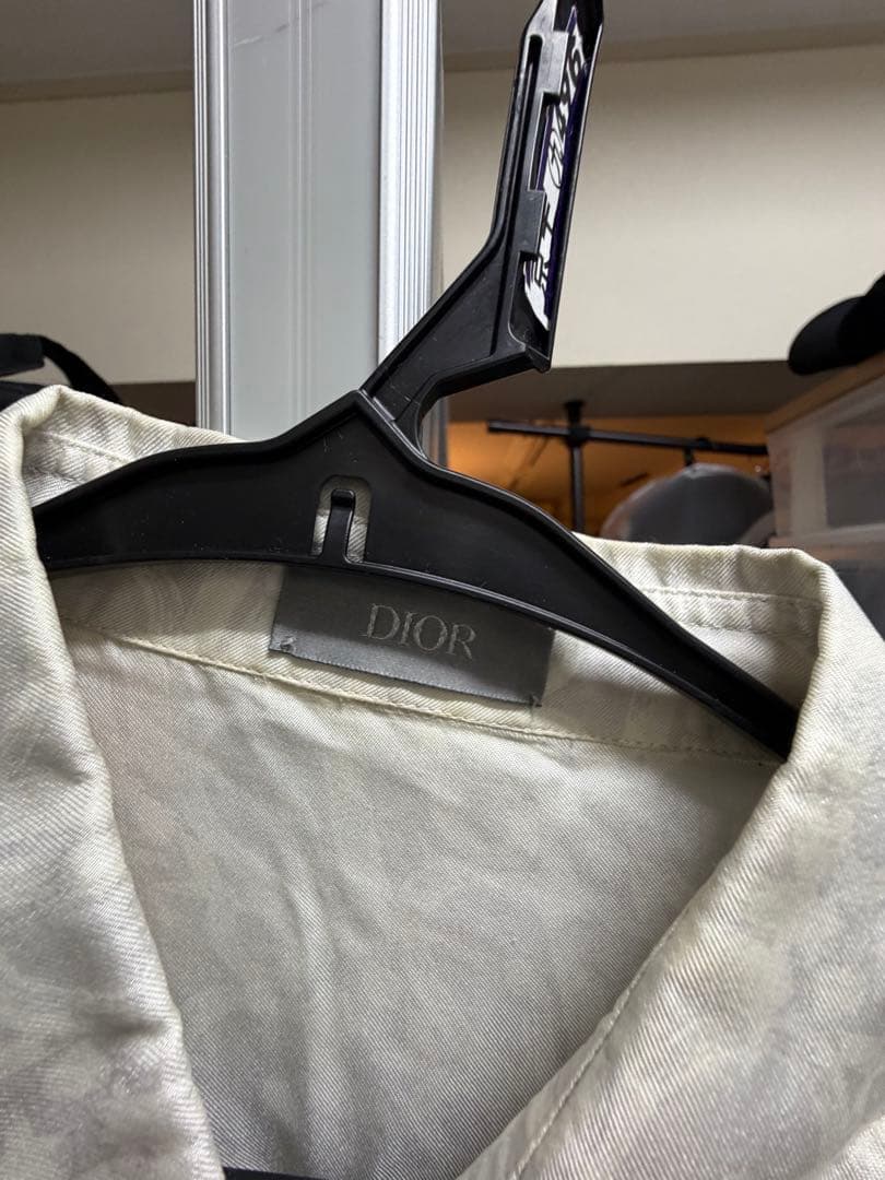 Dior ホワイト 長袖シャツ