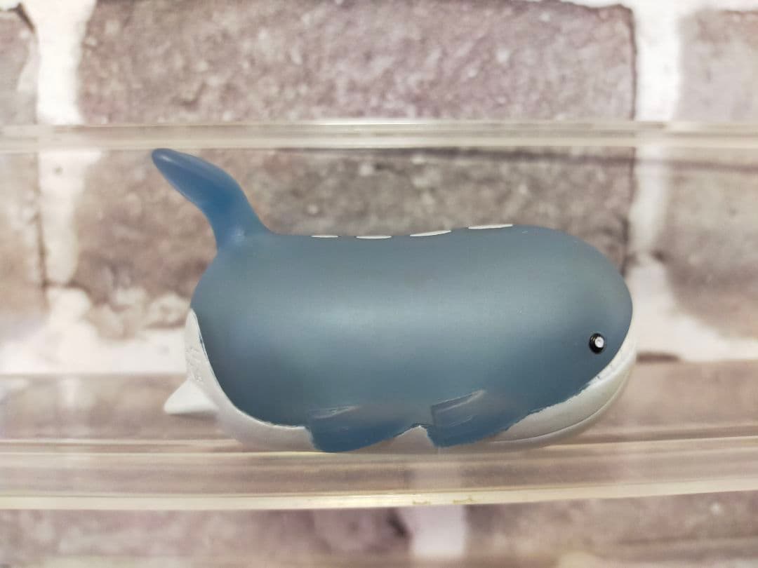 【美品】　ポケモンキッズ　指人形　ホエルオー　クリア