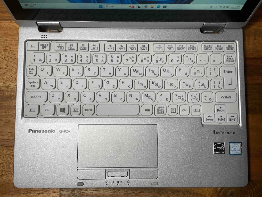 Win11 Office CF-RZ6 メモリ8GBSSD128GB 液晶難あり