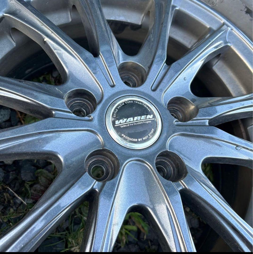 アルミホイール＆スノータイヤ　195/65R15　4本セット.PCD 114.3