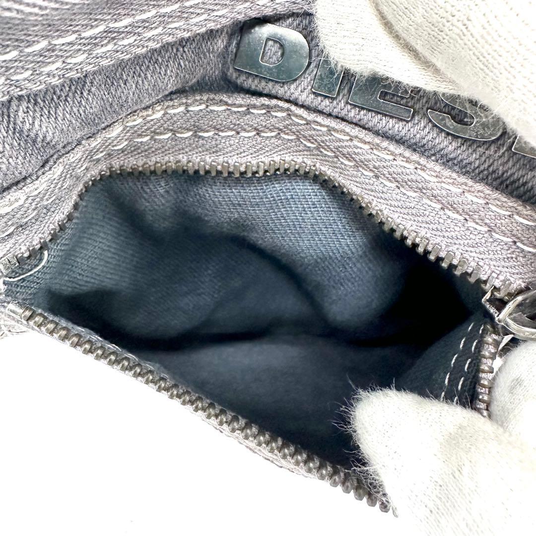 バッグ DIESEL denim l logo tote bag y2k