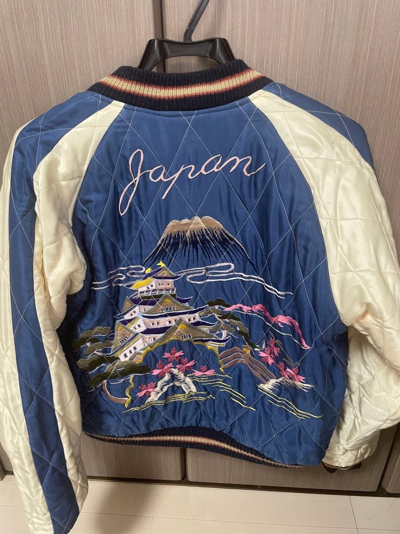 東洋エンタープライズ　スカジャン　別珍　 リバーシブル　Japan