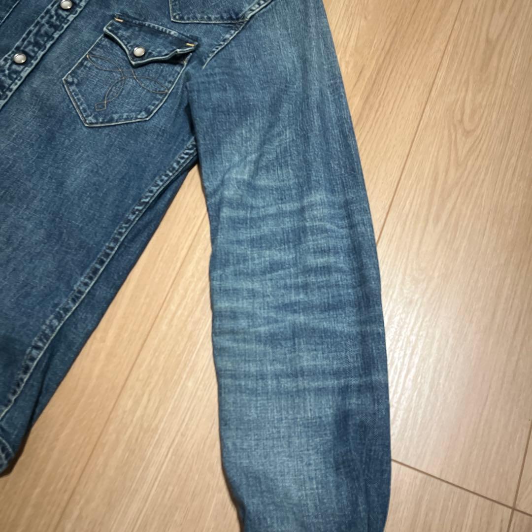 RRL ウェスタンデニムシャツ