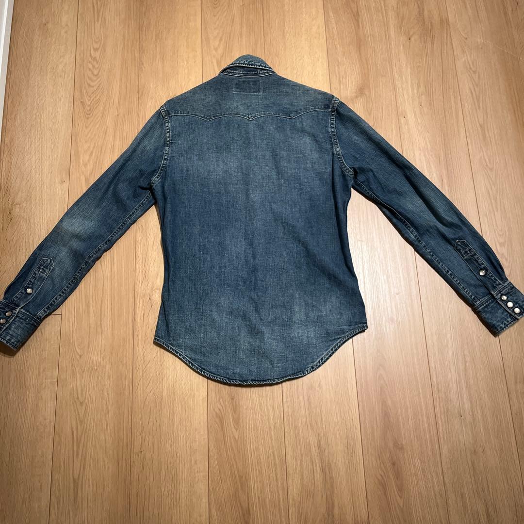 RRL ウェスタンデニムシャツ