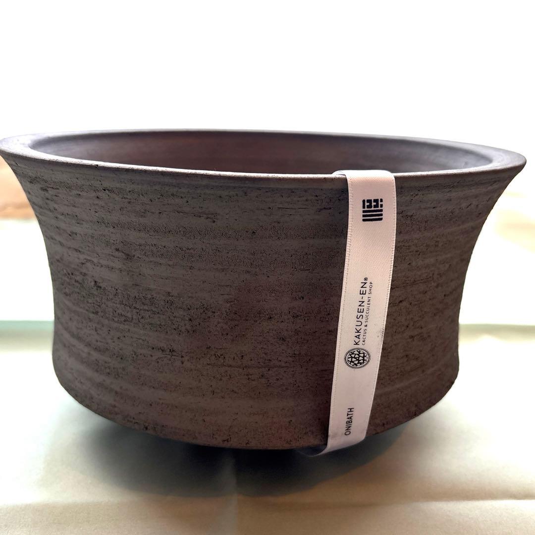 三洲 みやび鉢 鶴仙園 クラシック OK-05 ONIBATH オニバス