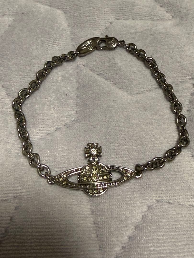 完売品 Vivienne Westwood オーブ ブレスレット ブラック